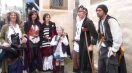 Scurvy knaves at Conwy Pirate Festival