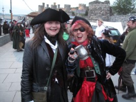 Wenches at Conwy Pirate Festival