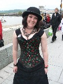 Pretty Lady Pirate at Conwy Pirate Festival